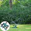 TACARLTHA ROTATING SPRINKLER 1/2PCS LEAKPROOF 3 ARM 360-DEGREE ROTATABLE