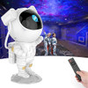SFOUR Star Projector Galaxy Night Light Astronaut Starry Nebula A-S-123-WHT