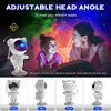 SFOUR Star Projector Galaxy Night Light Astronaut Starry Nebula A-S-123-WHT