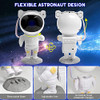 SFOUR Star Projector Galaxy Night Light Astronaut Starry Nebula A-S-123-WHT