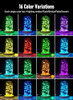MINETOM Color Changing Fairy Lights 33 FT 100 LED USB String Lights - Multicolor