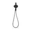 BRONDELL NEBIA CORRE HANDHELD SHOWER HEAD 6.5-IN WALL MOUNT FIXED - MATTE BLACK