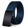 FAIRWIN MEN'S RATCHET WEB BELT 1.25 INCH NYLON AUTOMATIC BUCKLE BELT M, BLUE