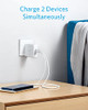 Anker PowerCore Fusion III PIQ 3.0 18W USB-C Portable Charger 2-in-1 A1624 White