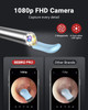 BEBIRD PRO R3 EAR WAX REMOVAL TOOL, HD CAMERA 6 LEDS IOS ANDROID, R3-PRO - WHITE