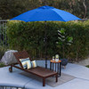 MARCH PRODUCTS - 9'RD TILTING ALUMINUM ASTELLA PATIO UMBRELLAS - PACIFIC BLUE
