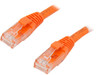C2G 27813 Cat6 Cable - Snagless Unshielded Ethernet Network Patch Cable, Orange
