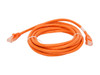 C2G 27813 Cat6 Cable - Snagless Unshielded Ethernet Network Patch Cable, Orange