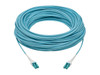 Fiber Cable 100G MMF Duplex 50/125 OM4 LC/LC Armored Aqua 30M
