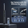 Ear Wax Removal, Ear Cleaner with Camera and Light, FSA HSA Eligible - Black