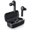 AUKEY True Wireless Earbuds with Built-in Mic for iPhone and Android (BLACK)
