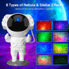 HIJOPIB Star Projector Nebula Galaxy Bedroom Starry Ceiling Led Lamp - WHITE