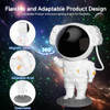 HIJOPIB Star Projector Nebula Galaxy Bedroom Starry Ceiling Led Lamp - WHITE