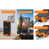 ALPHA DIGITAL PORTABLE POWER BANK ZL808 - BLACK/ORANGE