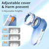 JUEYINGBAILI Fabric Shaver & Lint Remover, Electric Fuzz Remover - Gradient Blue