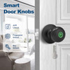GeekTale Fingerprint Door Lock, Smart Lock Door Knob with App
