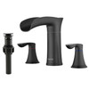 Watersong Waterfall Bathroom Faucet, 2-Handle 2 or 3 Holes Vanity Farmhouse