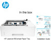 HP LASERJET 550-SHEET PAPER TRAY 550 SHEET F2A72A - WHITE