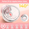 HANIENCE 2PACK BREAST PUMP HANDS FREE- HANIENCE WEARABLE PUMPS - PINK