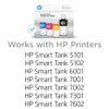 HP 31 CMY/32XL BLK INK BOTTLED INK CRTG 4-PK BLACK CYAN MAGENTA YELLOW New