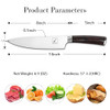 imarku Japanese Chef Knife - Sharp Kitchen Knife 8 Inch Chef's Knives