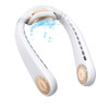 TORRAS PORTABLE NECK FAN, BLADELESS RECHARGEABLE 360° COOLING (PEARL WHITE)