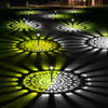 Sunow 8 Pack You Are the Light Solar Lights, Bright, Outdoor Lighting - Black