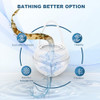 JUSTOWE BATH BALL FILTER 8 STAGES BATH FILTER HL-57 - WHITE JUSTOWE BATH BALL FILTER 8 STAGES BATH FILTER HL-57 - WHITE