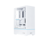 LIAN LI SUP01 White  Steel / Tempered Glass ATX Mid Tower Computer Case
