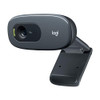 Logitech C270 Hd Webcam, 1280 Pixels X 720 Pixels, 1 Mpixel 960-000694 - Black