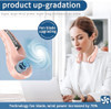 ASNUG PORTABLE NECK FANS FOR WOMEN 4000 MAH RECHARGEABLE PERSONAL FAN PINK