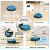 OKP ROBOTIC VACUUM CLEANER WIFI/APP/ALEXA HIGH-PERFORMANCE FILTER - BLUE
