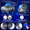 Joyty Constelations Planetarium Galaxy Projector with Bluetooth - Grey