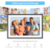 ARZOPA 10.1" Wifi Digital Picture Frame 32GB Storage P101W - Black