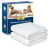 BOSANE 100% Waterproof Queen Mattress Protector Breathable Cooling 3D Air