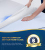 BOSANE 100% Waterproof Queen Mattress Protector Breathable Cooling 3D Air