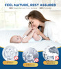 BOSANE 100% Waterproof Queen Mattress Protector Breathable Cooling 3D Air