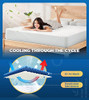 BOSANE 100% Waterproof Queen Mattress Protector Breathable Cooling 3D Air