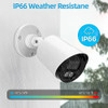 XAVEE WELL 2PCS Security Camera 5MP Analog Surveillance CCTV Camera 4-in-1