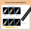 FANSITC 2 LED NECK READING LIGHTS, BOOK LIGHT READING IN BED 2 PACK - BLACK