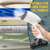 ROLIPO STEAMER FOR CLOTHES 1200W, CLOTHES STEAMER FOR HOME, OFFICE, TRAVEL WHITE