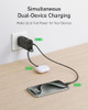 ANKER POWER BANK USB C CHARGER BLOCK, 3-IN-1 5,000MAH, A1636 - BLACK