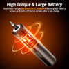 PARRIOR HIGH TORQUE MAX 8 N.M 2200 mAh RECHARGEABLE AUTOMATIC S121 - GRAY