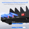 MASBATER 5-PORT FAST CHARGING STATION FOR MULTIPLE DEVICES MWC-001 - BLACK New