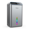 Dehumidifier, 85 OZ Water Tank, (800 sq.ft) with Colors LED Light - Gray