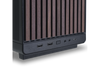 LIAN LI A3- mATX-WD Black Wood front panel  SPCC M-ATX / ITX Computer Case