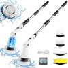 SWTROOM Electric Spin Scrubber, Cleaning Brush Extendable, HK-050 - White/Black