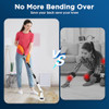 SWTROOM Electric Spin Scrubber, Cleaning Brush Extendable, HK-050 - White/Black