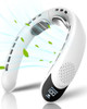 ASNUG BLADELESS NECK FAN 4000 mAh Battery Operated Portable 3 Speeds - WHITE