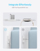 ANKER USB POWER STRIP SMALL POWER STRIP WITH 2 OUTLETS AND 2 USB CHARGER WHITE